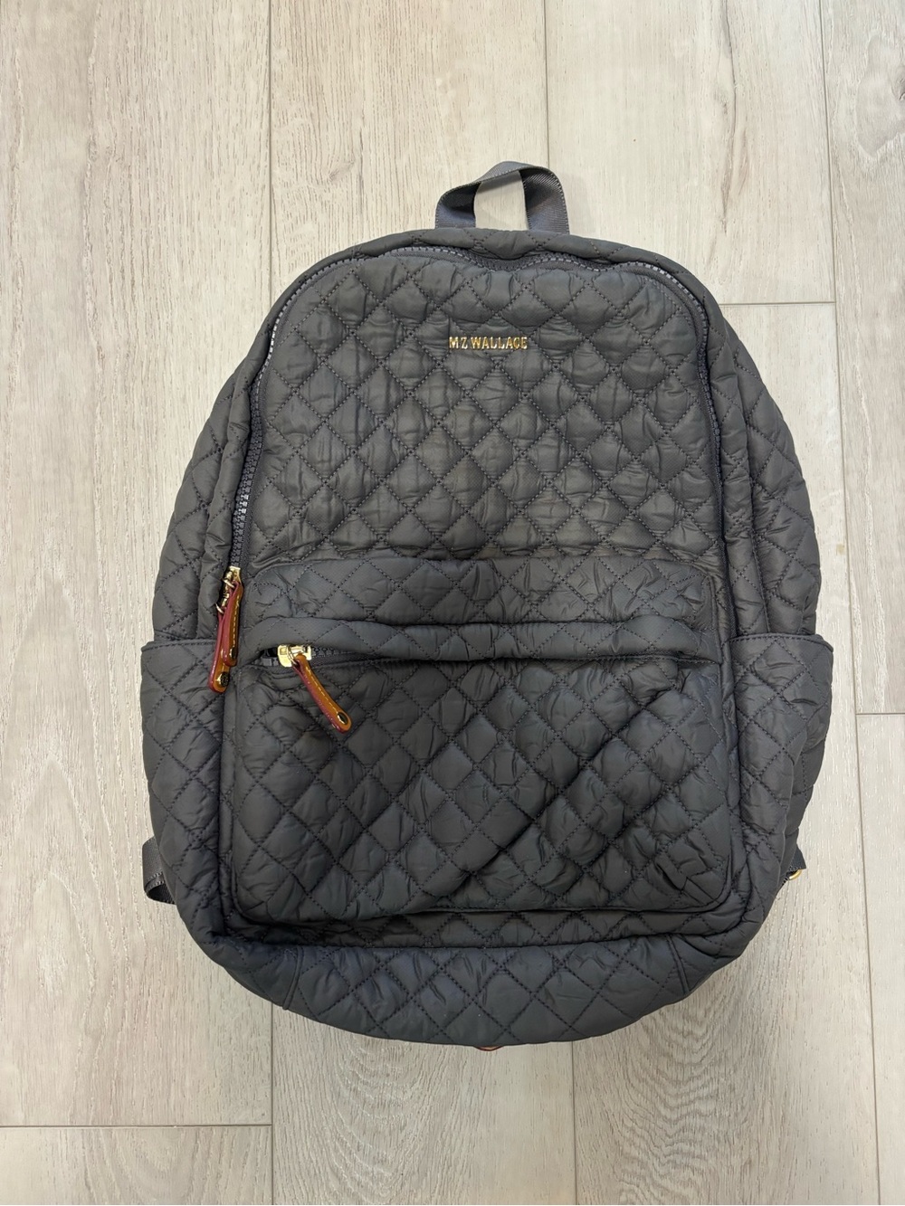 MZ Wallace Quilted Backpack – Nylon – Gold Hardware